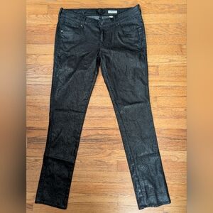 H&M Black Snake Print Jeans!!